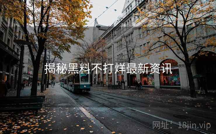 揭秘黑料不打烊最新资讯
