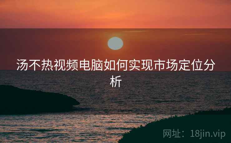 汤不热视频电脑如何实现市场定位分析