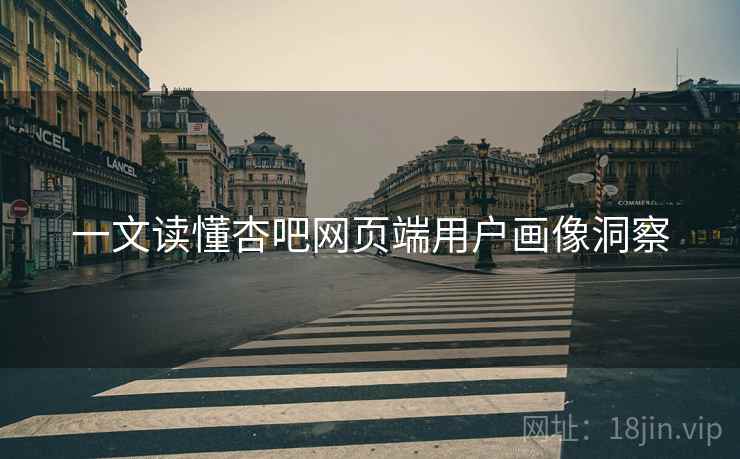 一文读懂杏吧网页端用户画像洞察